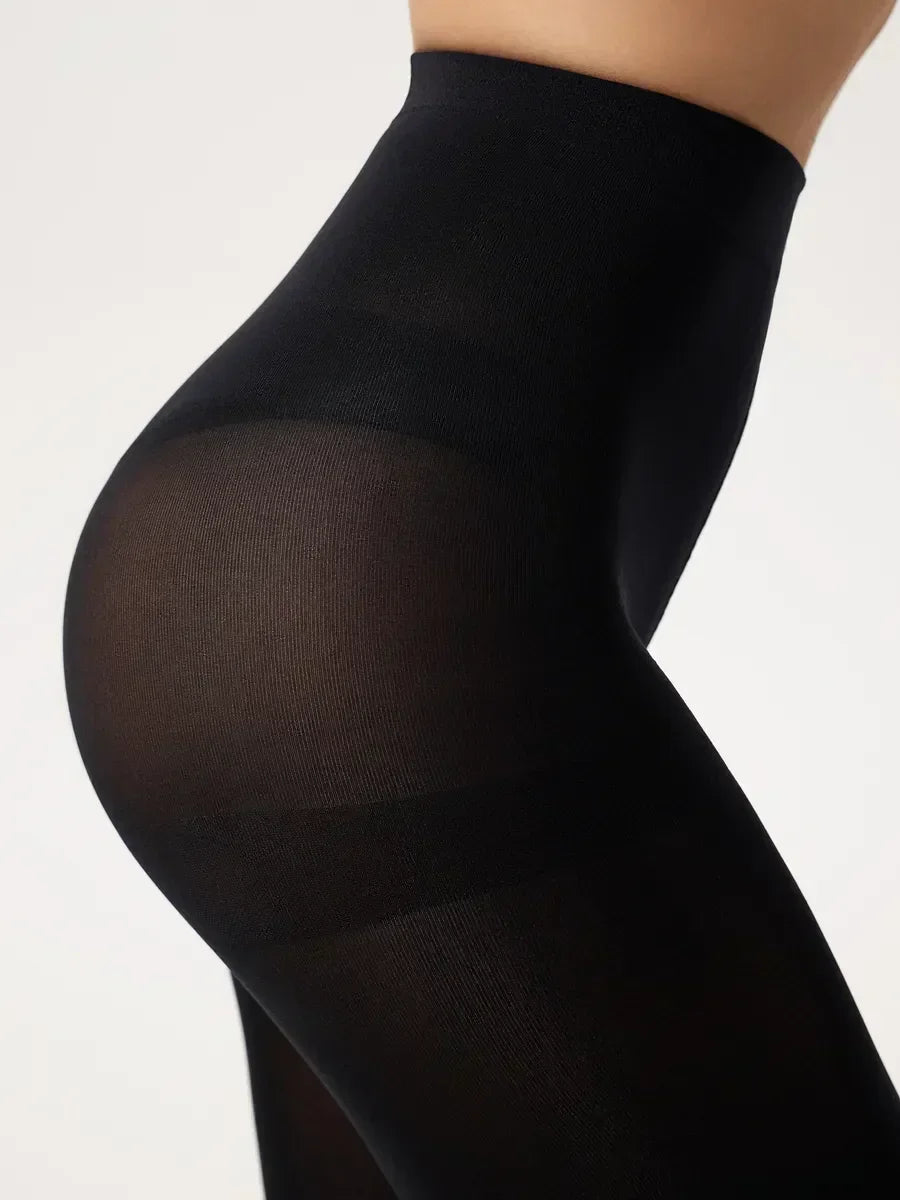 Bas Thermiques Femme Noir / Taille Unique et Extensible