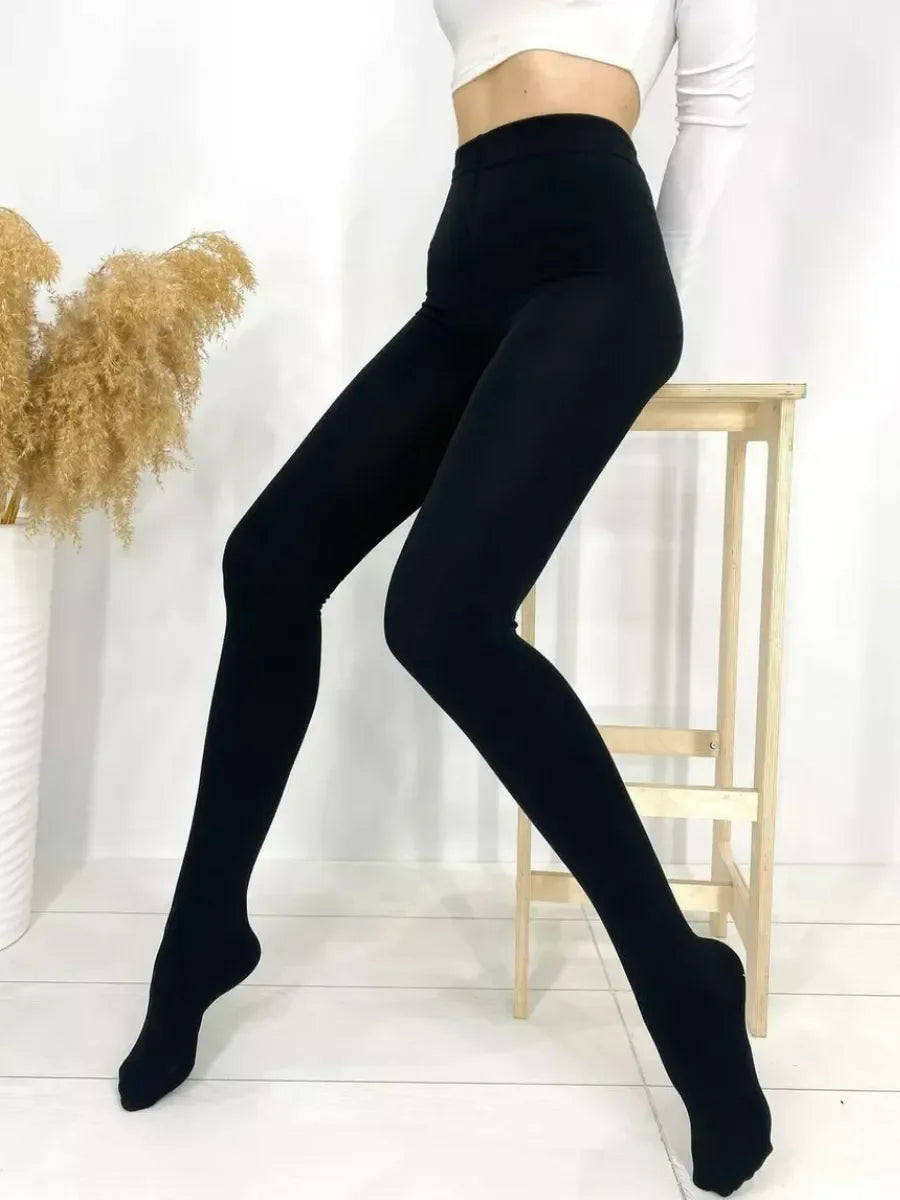 Collant Cocooning Noir / Taille Unique et Extensible