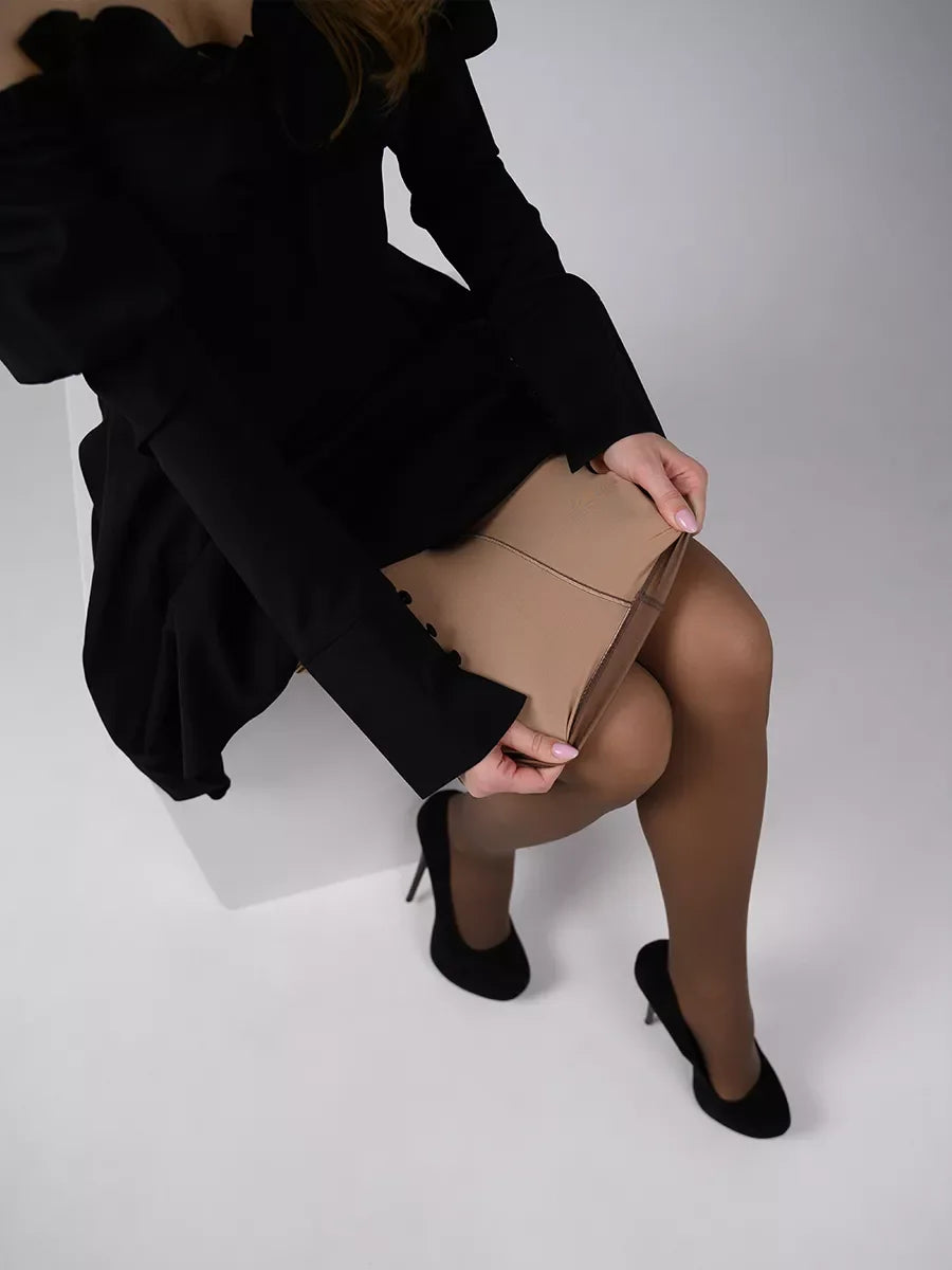 Collant doublé en polaire