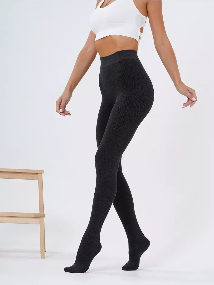 Collant fourré polaire Noir / Taille Unique et Extensible