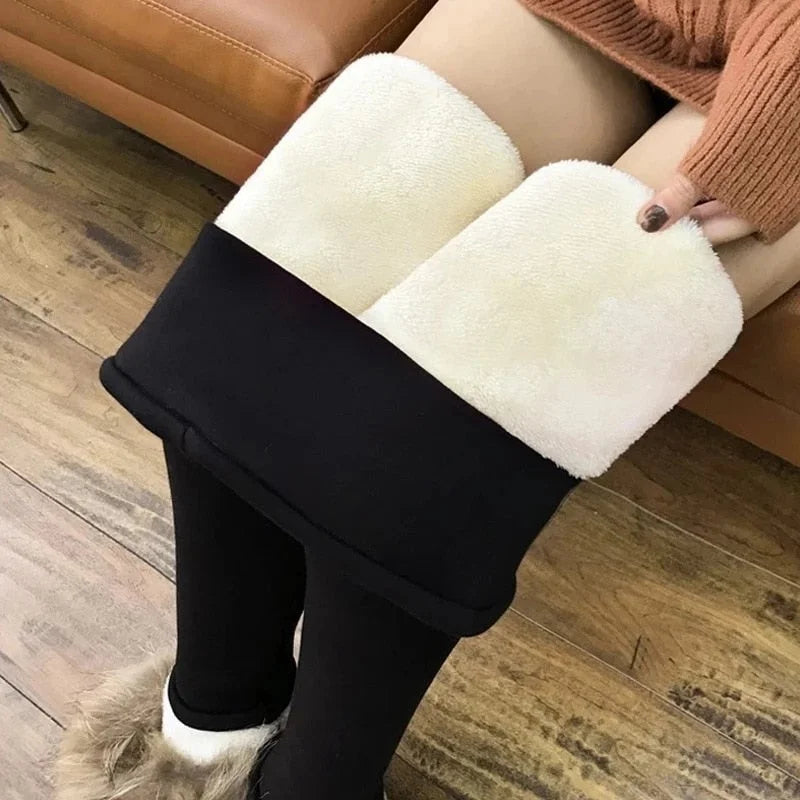 Collant Legging Polaire Taille Unique et Extensible