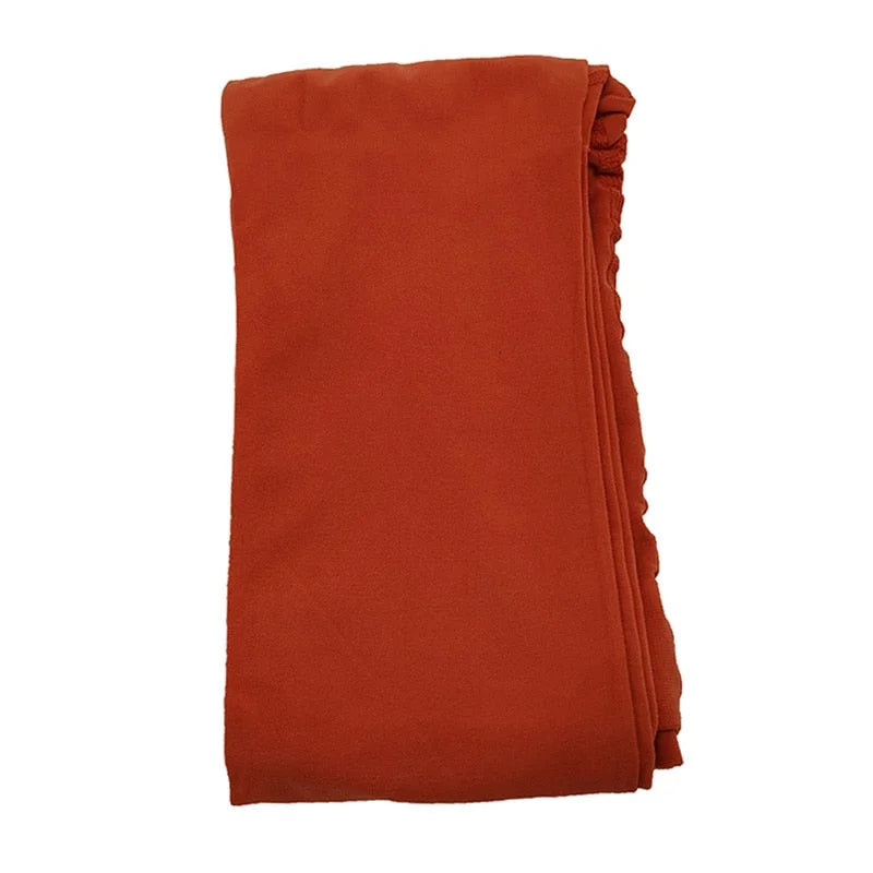 Collant polaire pour fille Orange / Taille Universelle et Extensible