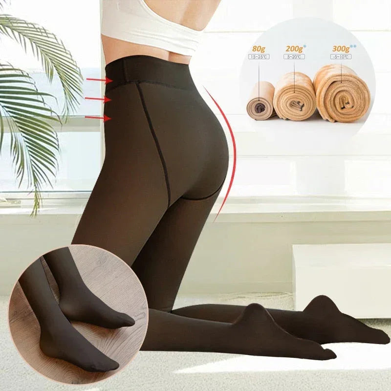 Collant Rembourré Femme Taille unique et extensible