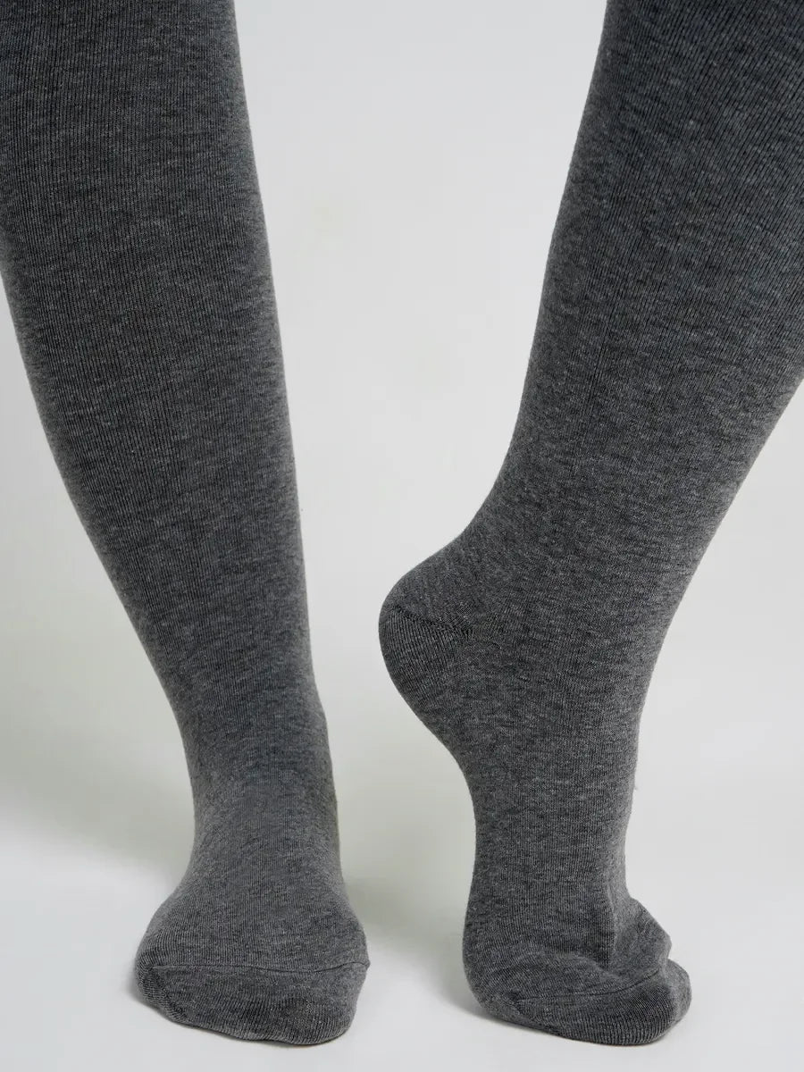 Collant Thermo Polaire Gris / Taille Universelle et extensible