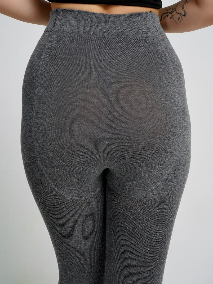 Collant Thermo Polaire Gris / Taille Universelle et extensible