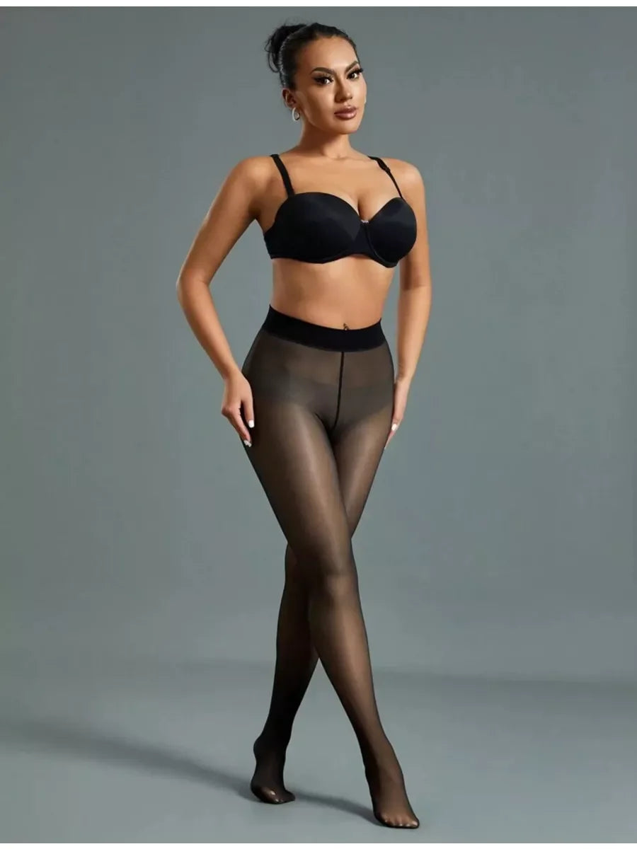 Collant Thermolactyl Noir / Taille Unique et Extensible